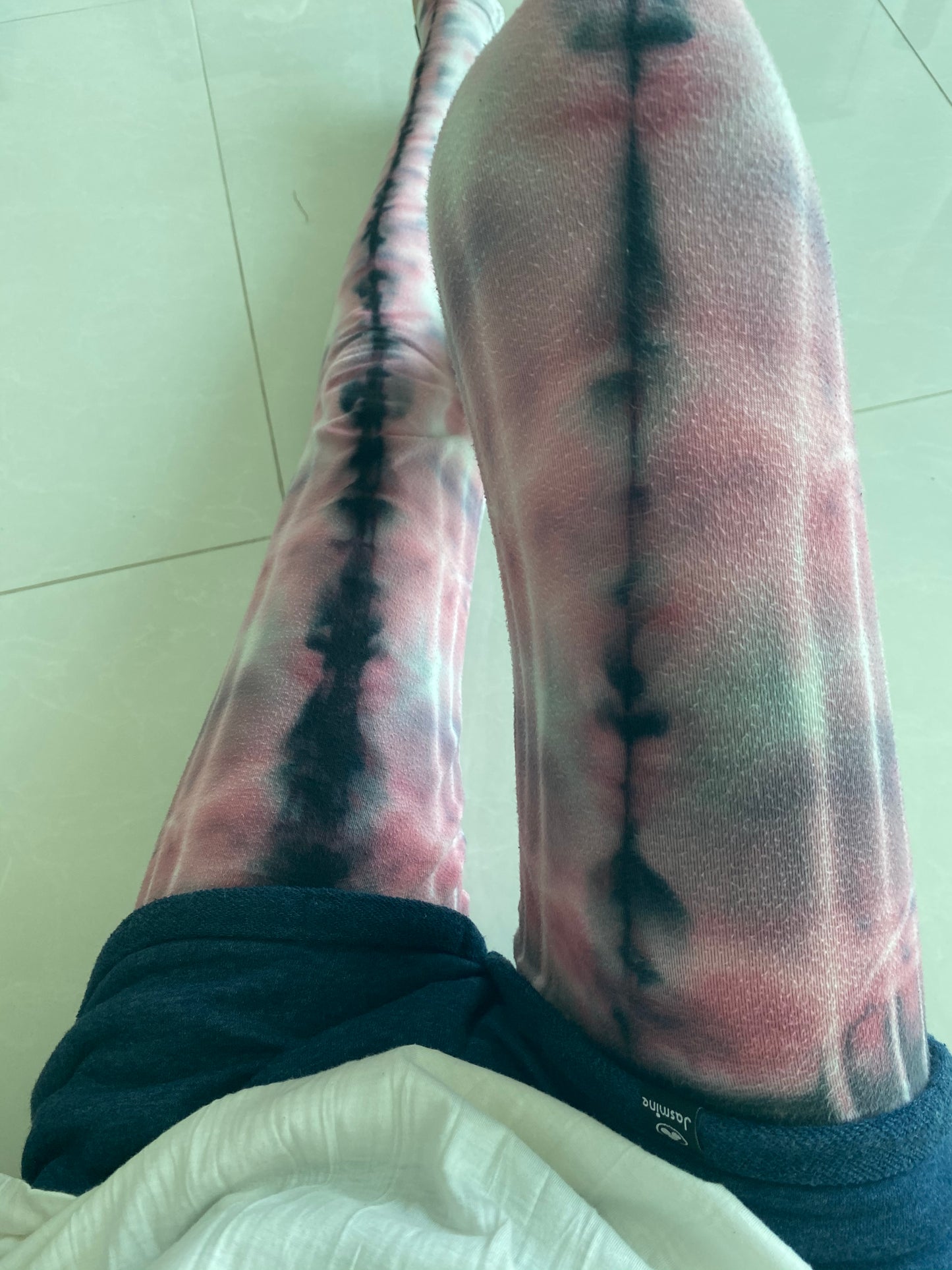 pink gradation soft leggings